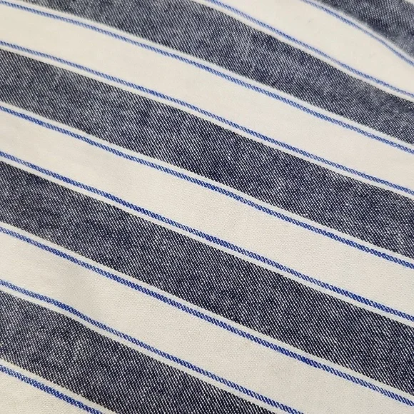 Madewell Wide Leg Pull On Linen Blend Cropped Pants XS - Picture 11 of 11